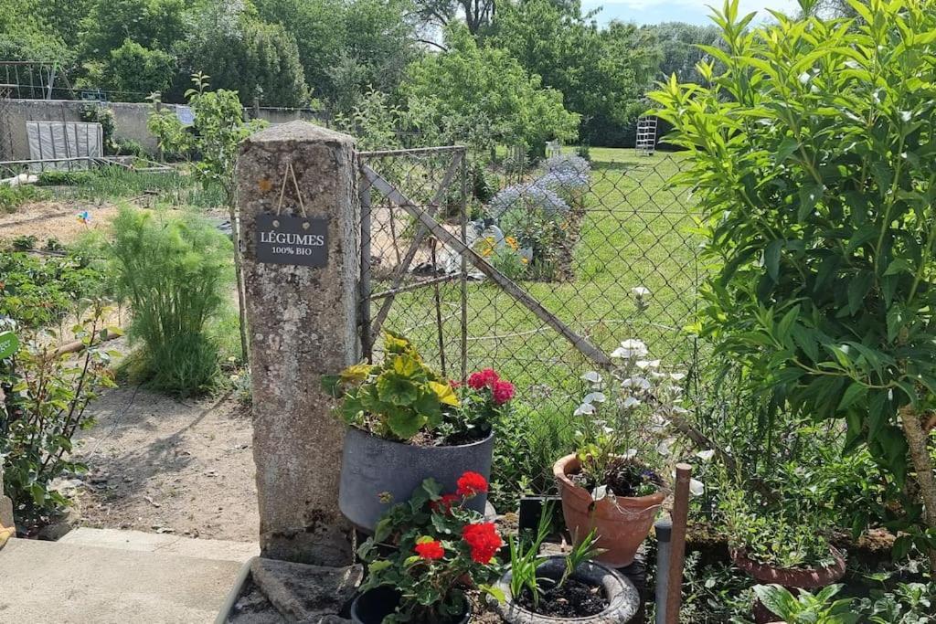 Les Noyers Monestois Entre Cher Et Canal De Berry Mennetou-sur-Cher Экстерьер фото